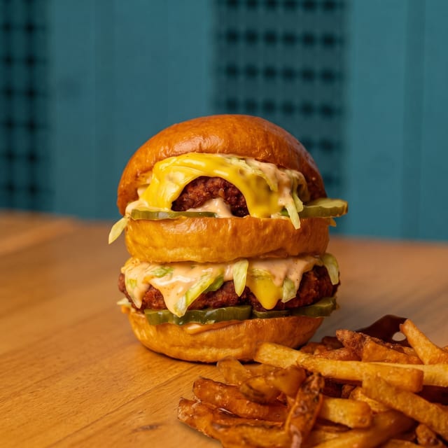 Chicken Big Mac Sandwich.