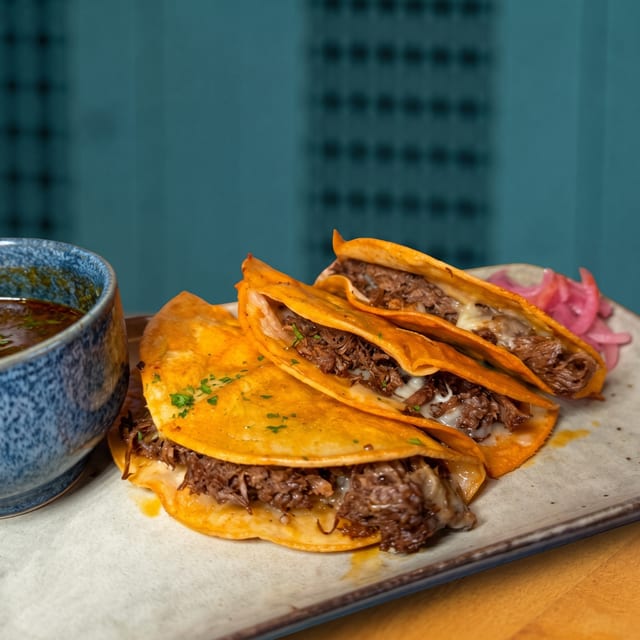 Birria Tacos.