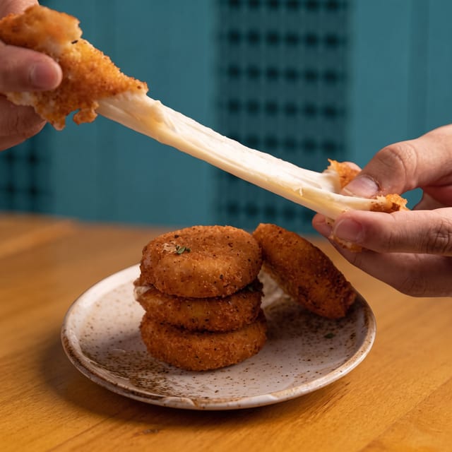 Fried Fresh Mozzarella.